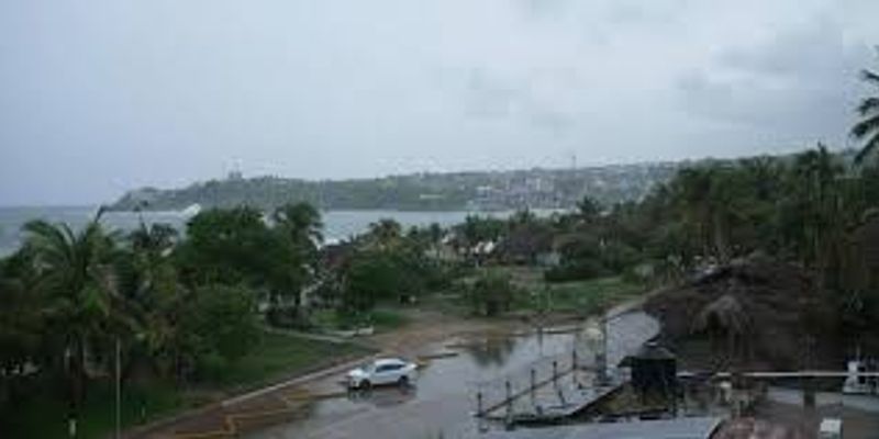Imagem da Cidade Após o Furacão Erick/Foto: Reprodução 