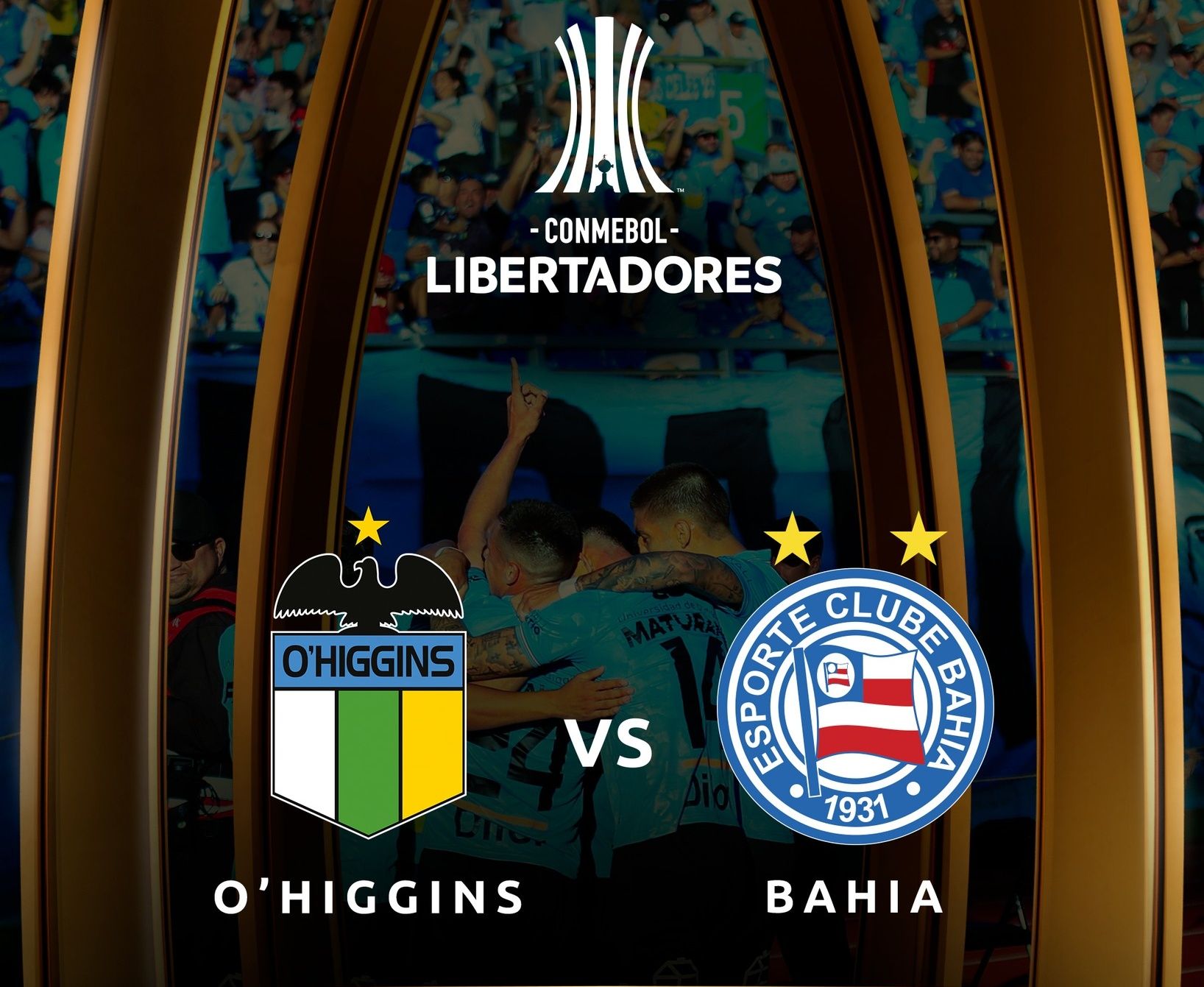 O&rsquo;Higgins x Bahia, partida que marca a estreia do Esquadr&atilde;o na Libertadores, acontece nesta quarta; confira onde assistir e demais detalhes. Foto: Divulga&ccedil;&atilde;o