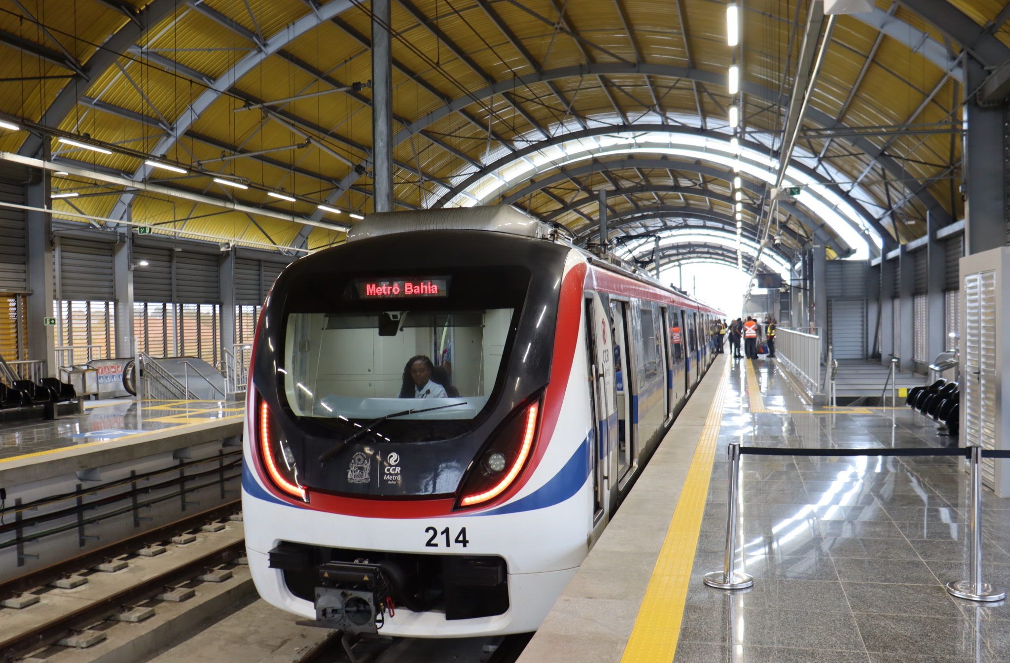 Caso aconteceu na estação Campinas de Pirajá. Foto: Divulgação CCR Metrô Bahia