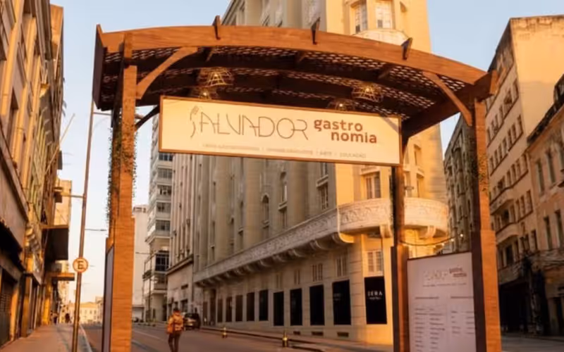 O Salvador Gastronomia &eacute; um novo festival gastron&ocirc;mico da cidade que re&uacute;ne comida, m&uacute;sica e experi&ecirc;ncias culturais no Centro Hist&oacute;rico/Foto: Divulga&ccedil;&atilde;o