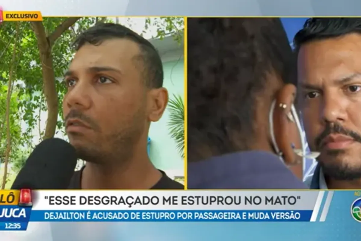 Motociclista Confessa Estupro De Jovem Durante Corrida Por App Em Salvador. |Foto: TV Aratu