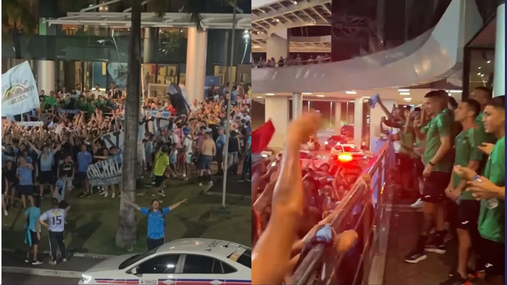 Torcedores do O'Higgins invadem Salvador para decisão contra o Bahia