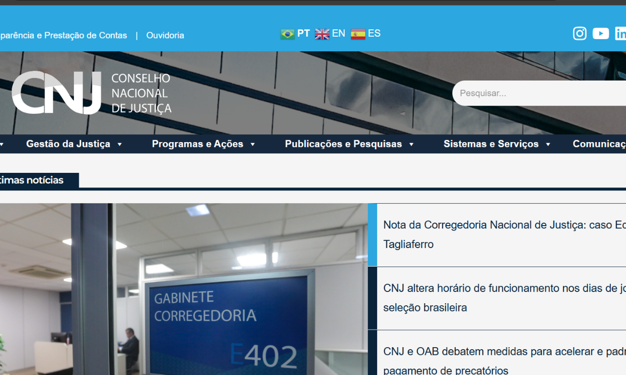 Consulta pode ser realizada pelo Conselho Nacional de Justi&ccedil;a. Foto: Reprodu&ccedil;&atilde;o | Web