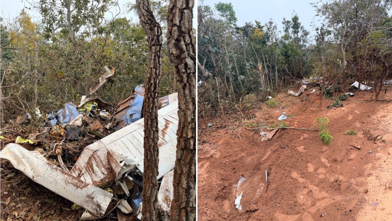 Avi&atilde;o De Pequeno Porte Cai E Deixa 2 Mortos Em Ms
