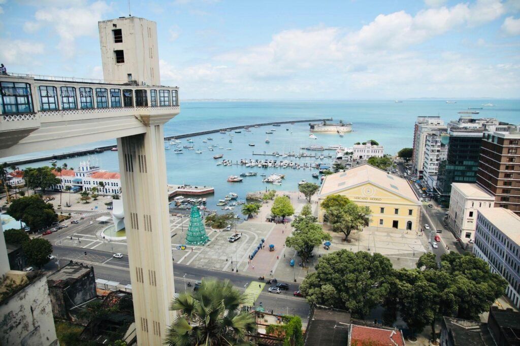 Elevador Lacerda transportou pouco mais de 22 mil passageiros. Foto Lucas Moura Secom Pms 6 1024x682