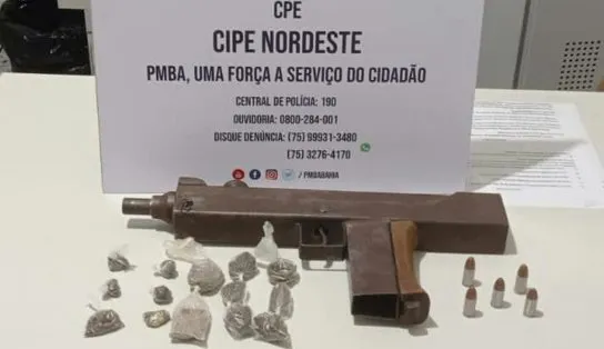 Foragido que quebrou tornozeleira eletrônica e ameaçava o próprio advogado é localizado com arma de guerra na Bahia 