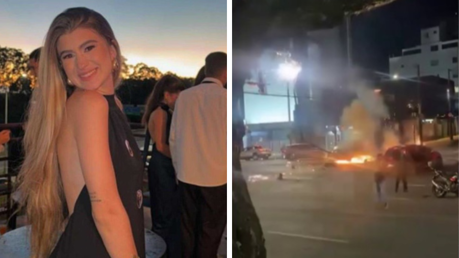 Estagiária da TV Record morre após sofrer descarga elétrica; veja vídeo.Foto: Reprodução