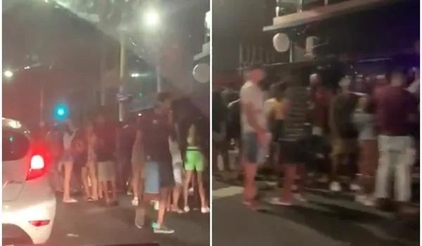 Carnaval? Pessoas são vistas sem máscara e causando aglomeração no bairro do Rio Vermelho