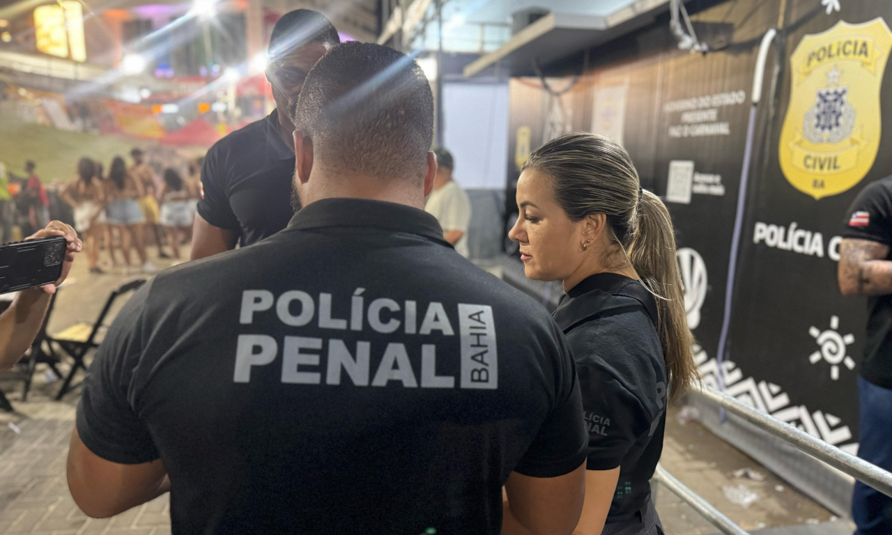 Polícia Penal intensifica fiscalização no Carnaval. Foto: SSP-BA