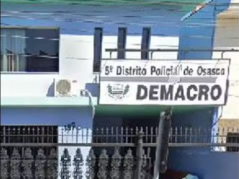 Delegacia onde a agressão foi registrada. Reprodução/Google Maps 