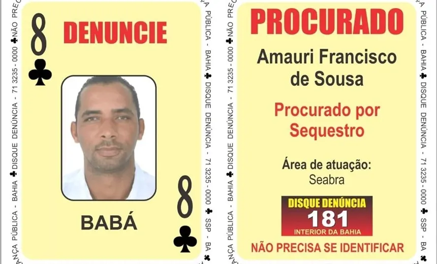Utinga: ‘oito de paus’ do Baralho do Crime acaba morto após troca de tiros com a PM