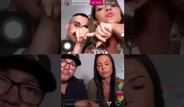 Vídeo: durante live, Kelly Key ensina Gracyanne e Belo a fazerem sexo anal e fãs reagem; confira 
