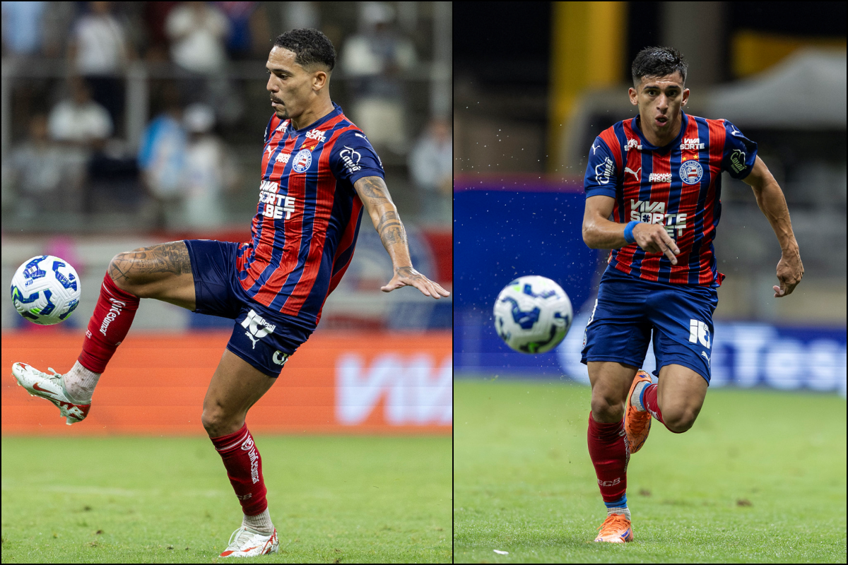 O Bahia confirmou as lesões de Gilberto e Sanabria, que devem desfalcar o Tricolor na próxima rodada. Foto: Rafael Ribeiro/EC Bahia