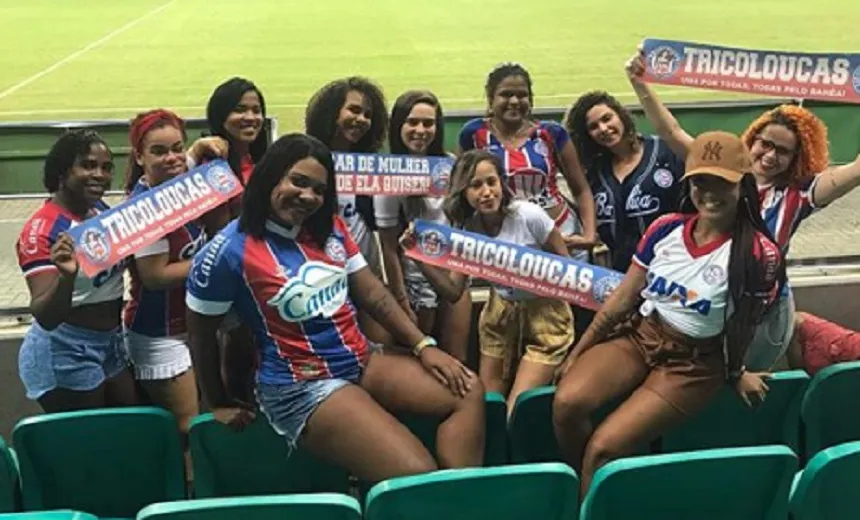 Torcedora do Bahia denuncia assédio e time promete agir: “Respeitem as mulheres”