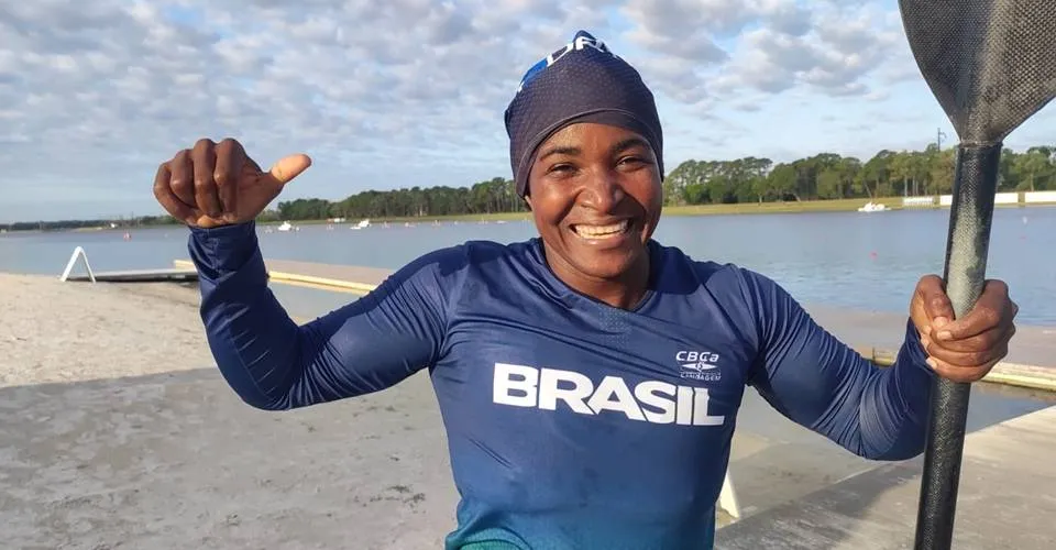 Valdenice Conceição conquista primeira vaga olímpica do Brasil na Canoagem Velocidade