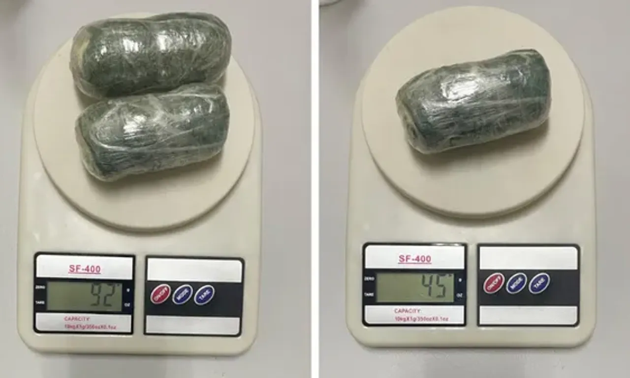 Ao todo, cerca de 100 gramas de subst&acirc;ncias il&iacute;citas foram impedidas de entrar no pres&iacute;dio.Foto: Divulga&ccedil;&atilde;o | SSP-BA