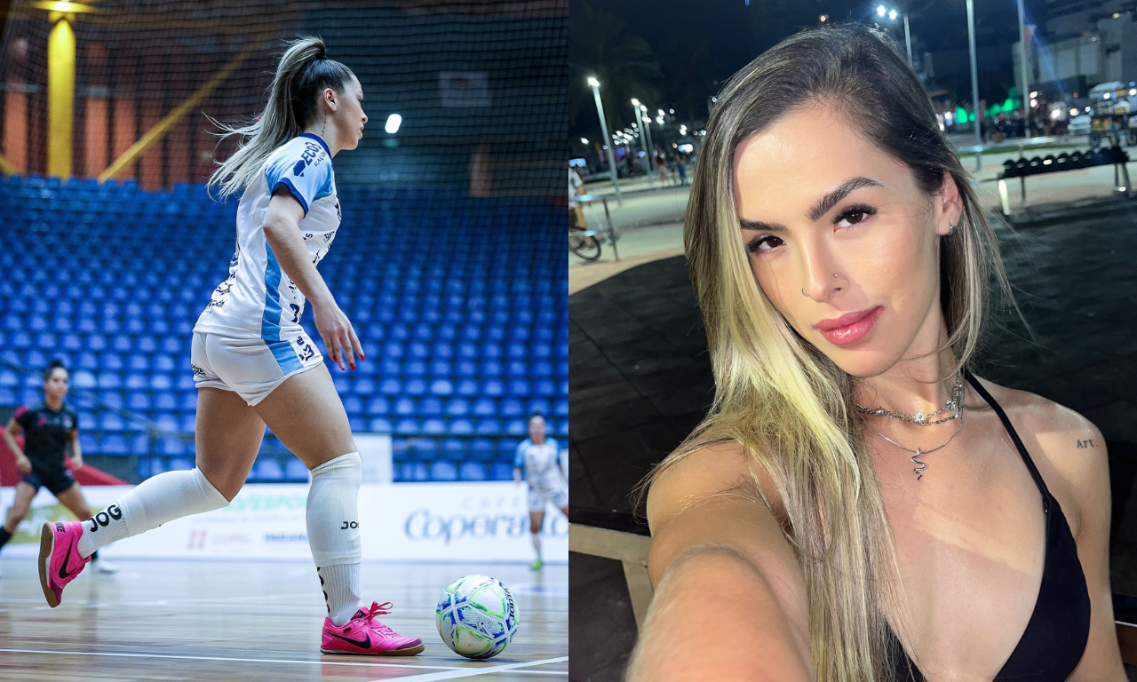 Atleta é expulsa de time após criar perfil em plataforma +18.Foto: @maarcelaoficia