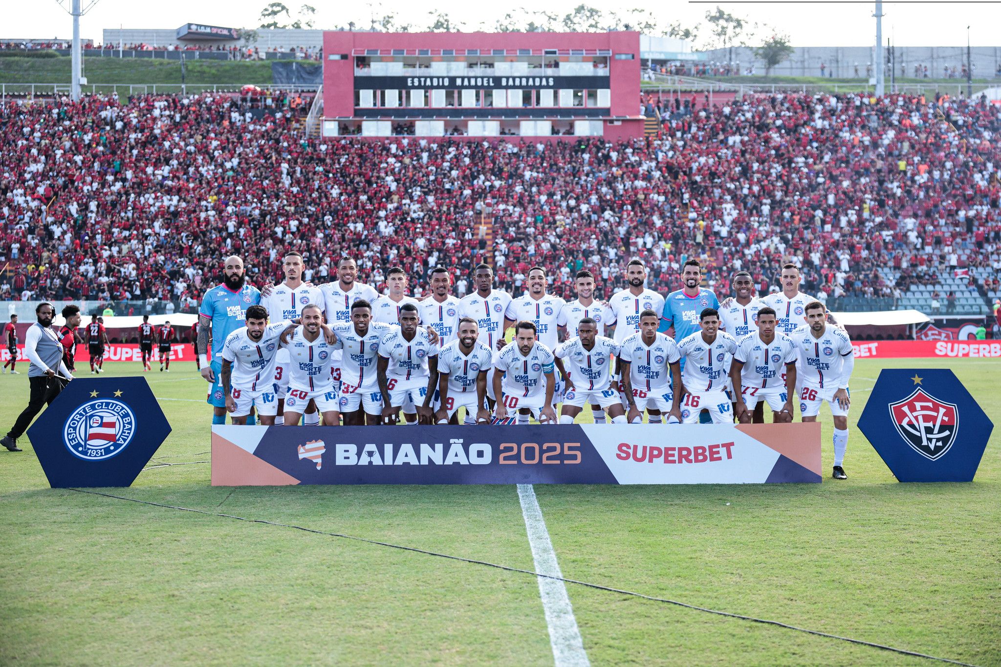 Bahia é o Campeão Baiano 2025. Foto: Divulgação/Bahia