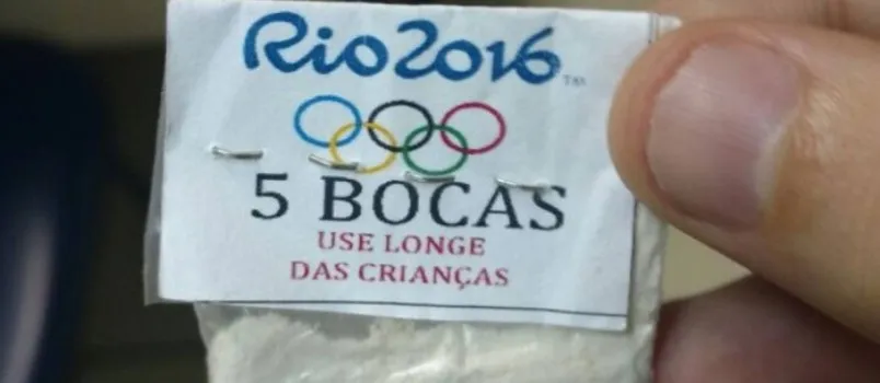 ‘PÓ OLÍMPICO’: Traficantes usavam logo da Rio 2016 para vender cocaína
