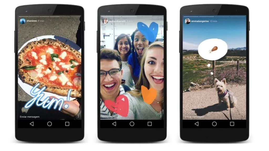 NOVIDADE: Instagram passa a ter opção de mostrar fotos e vídeos por 24 horas