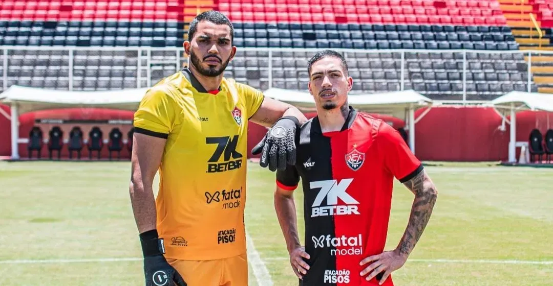 Vitoria Lanca Uniforme Exclusivo Para a Copa Do Nordeste. Foto: Divulgação/Vitória