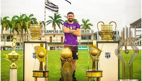 Vídeo: ídolo do Ceará, meia Ricardinho tem despedida emocionante do clube; sábado tem clássico Rei na Aratu