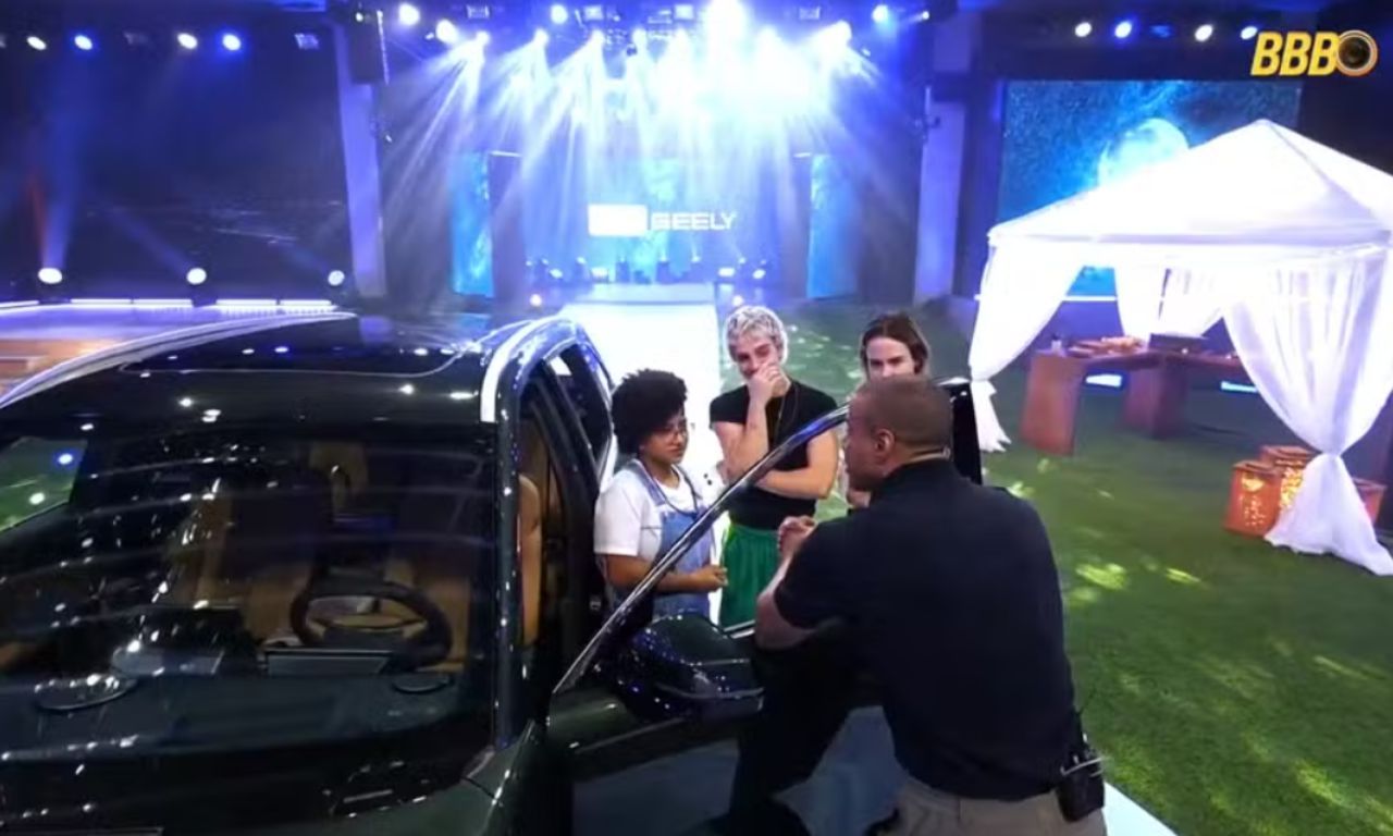 Carro 0km do vencedor do BBB 26. Foto: Globo