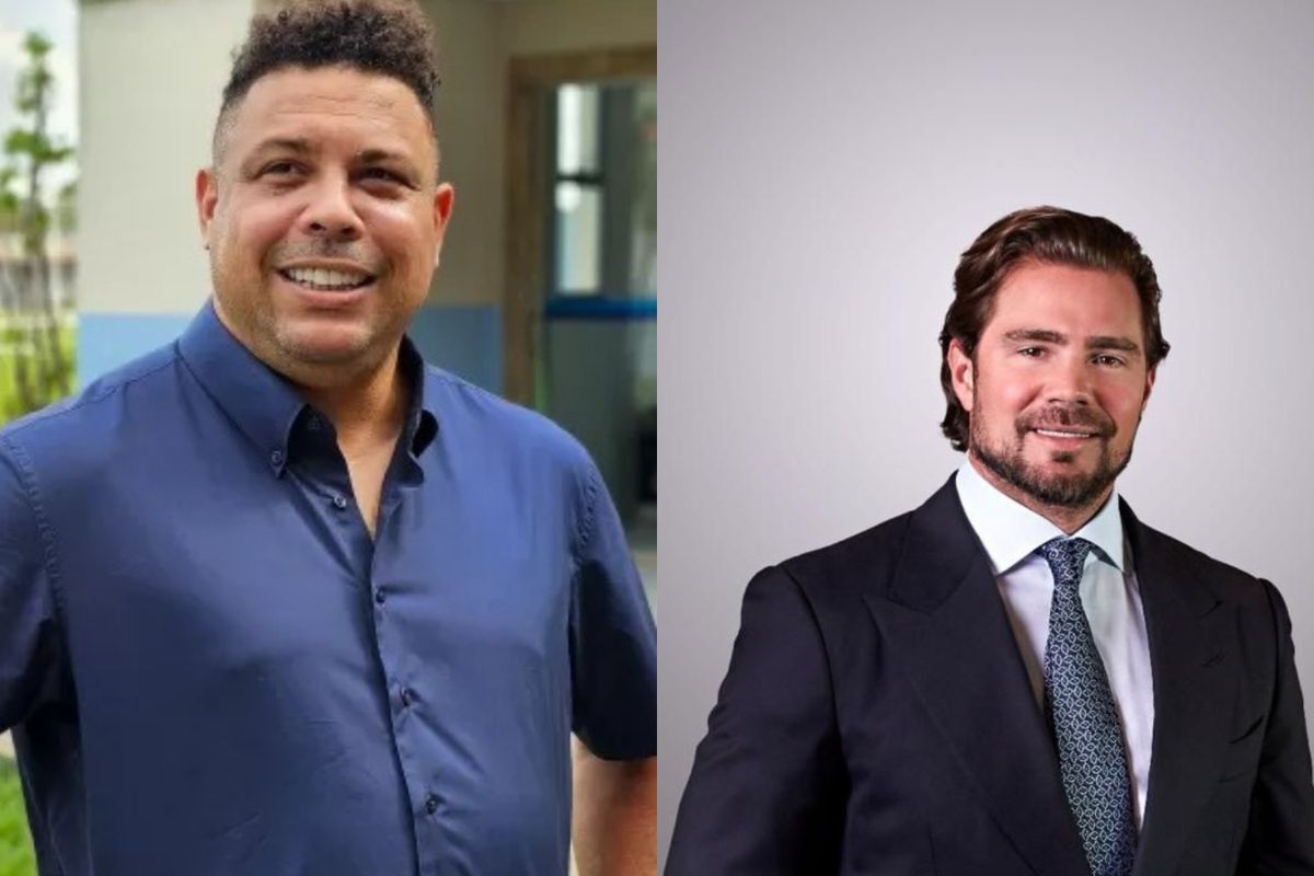 Ronaldo Fen&ocirc;meno e Daniel Vorcaro. Foto: Reprodu&ccedil;&atilde;o