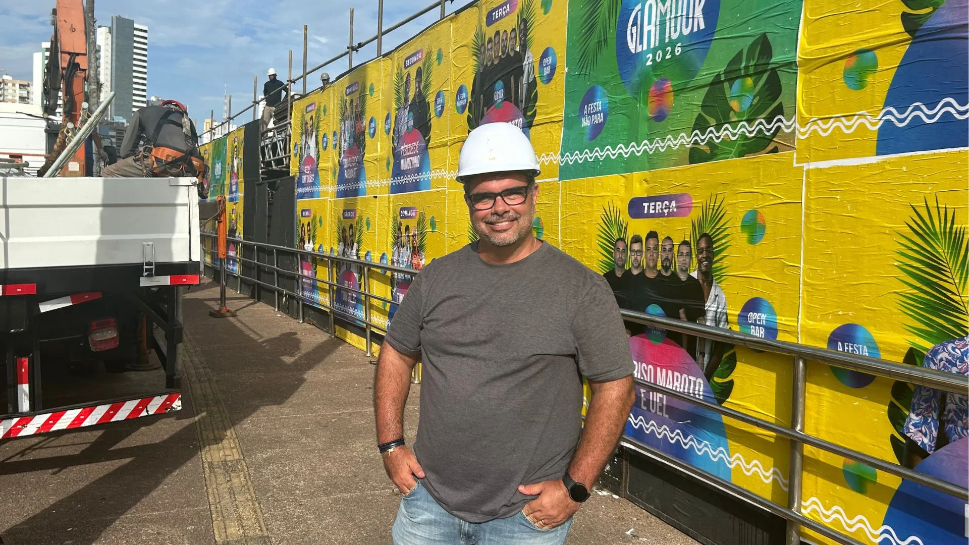 Luis Moreira, head do Camarote Glamour no Carnaval 2026