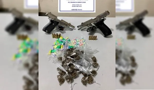 Dois morrem em confronto com a polícia no bairro de Santa Cruz; armas e drogas apreendidas