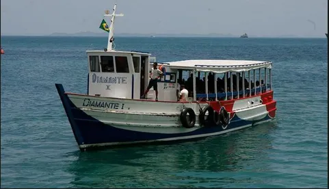 Devido à maré baixa, travessia Salvador-Mar  Grande tem parada das 9h às 11h30