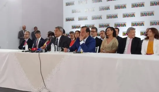 Em posse de secretários, Jerônimo acena que vice terá protagonismo: "dividirei a responsabilidade"      