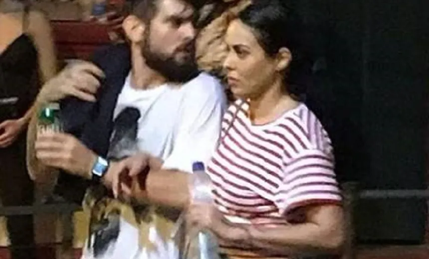 Alinne Rosa e filho do cantor Saulo são vistos juntos no Festival de Lençóis