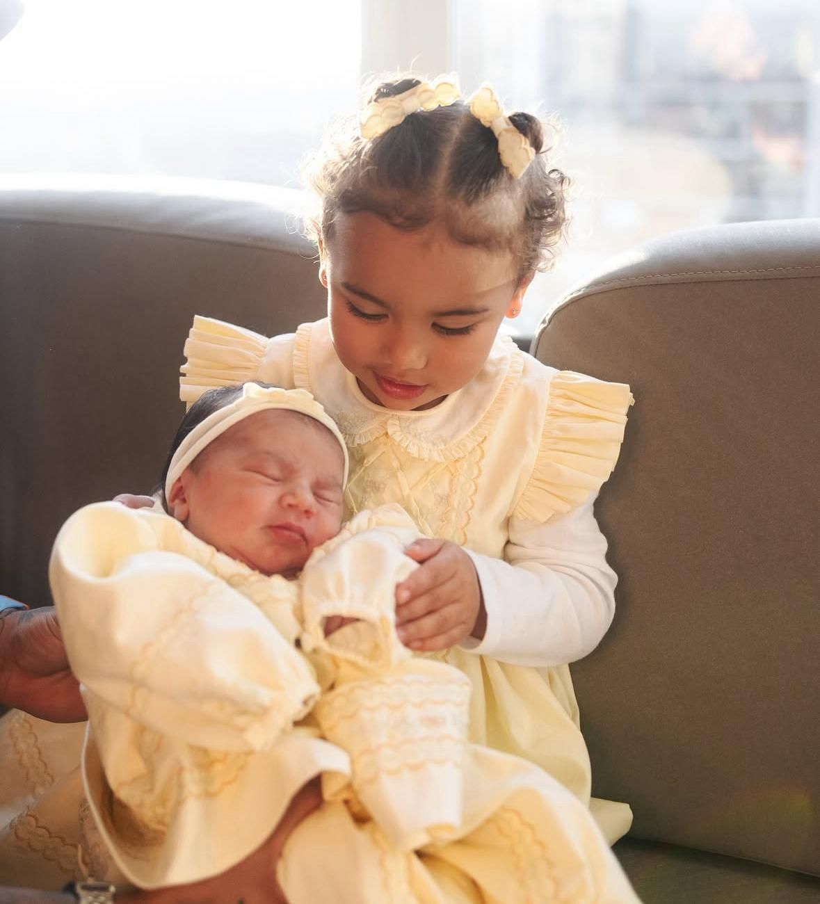 Mavie, de 1 ano e 8 meses, é a filha mais velha de Neymar com Bruna Biancardi. | Foto: Redes Sociais