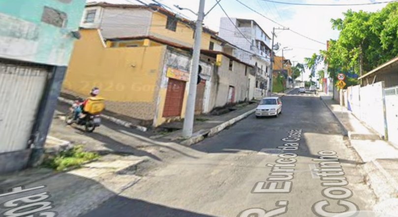 Um homem morreu durante um confronto com policiais militares na tarde desta quarta-feira (17), na localidade conhecida como Colinas, no bairro de Mussurunga, em Salvador.&nbsp; | Reprodu&ccedil;&atilde;o: Google Street View