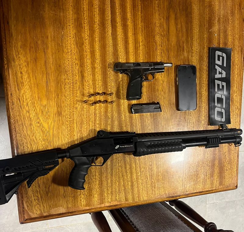 Tenente-coronel estava em posse ilegal de armas de fogo. Foto: Divulgação