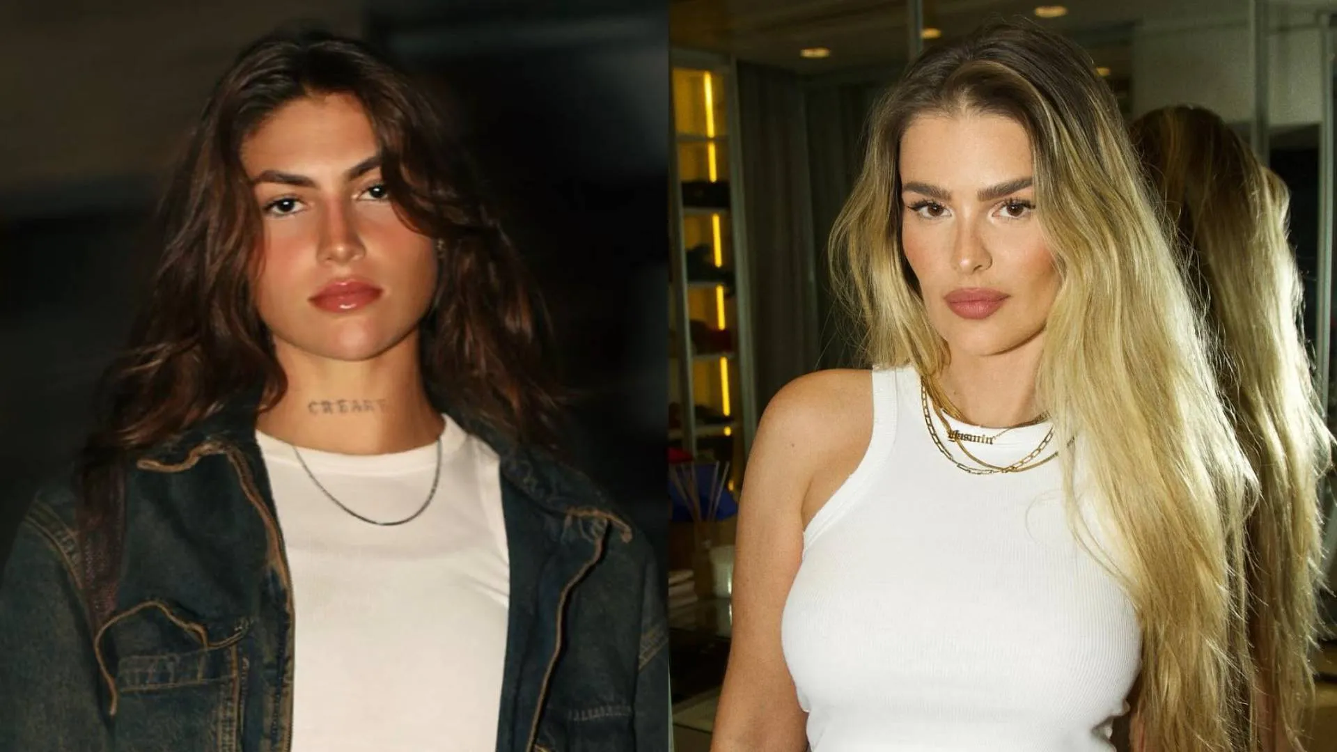Yasmin Brunet nega romance com Mia Carvalho e bloqueia 'fãs fofoqueiros', diz colunista