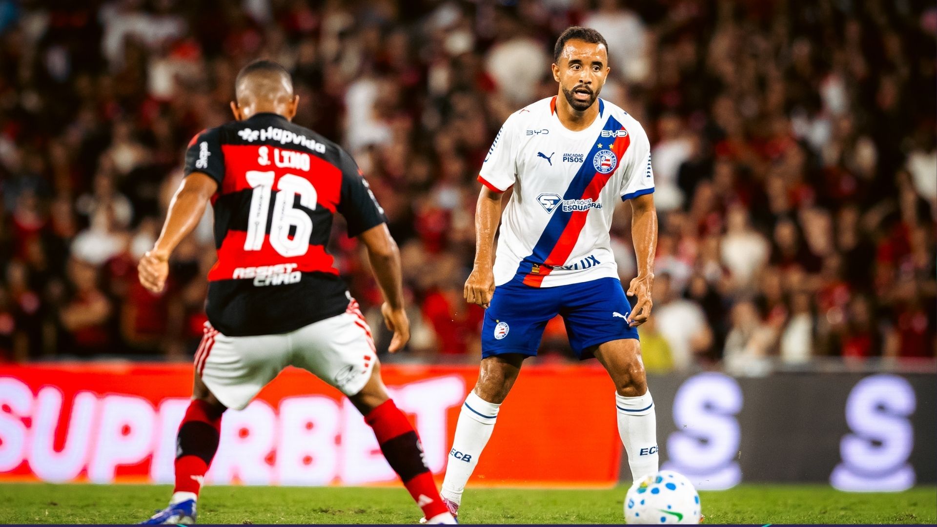 &nbsp;Bahia perde para o Flamengo no Maracan&atilde;&nbsp;; Foto: Let&iacute;cia Martins/EC Bahia