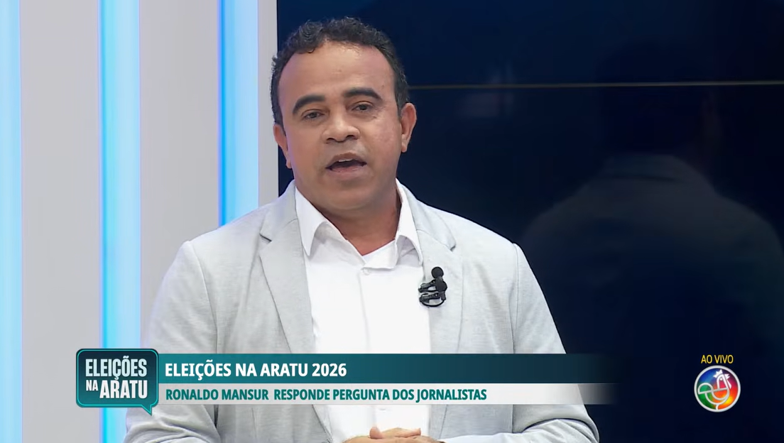 Candidato Do Psol Ao Governo Da Bahia, Ronaldo Mansur Foi O Terceiro Entrevistado Da S&eacute;rie De Sabatinas Da TV Aratu  2