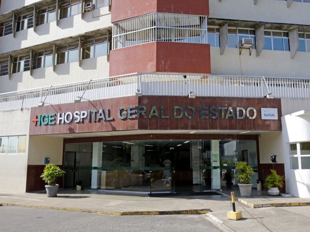 O PM foi levado ao HGE após a granada estourar durante operação policial. Foto: Divulgação/Sesab