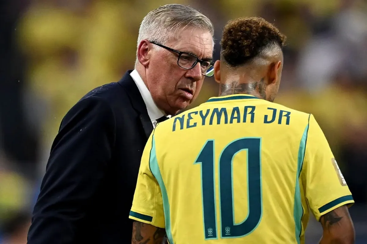Ancelotti e Neymar