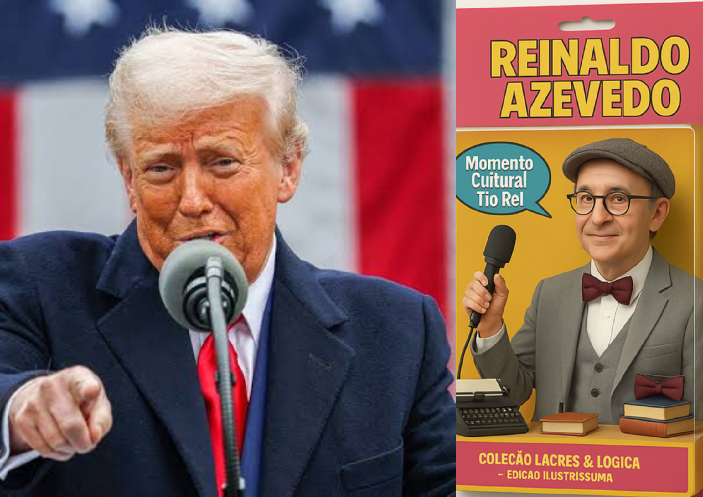 Trump é chamado de Doidão 