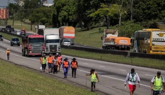 Quatro romeiros morrem atropelados neste fim de semana a caminho da basílica de Nossa Senhora Aparecida