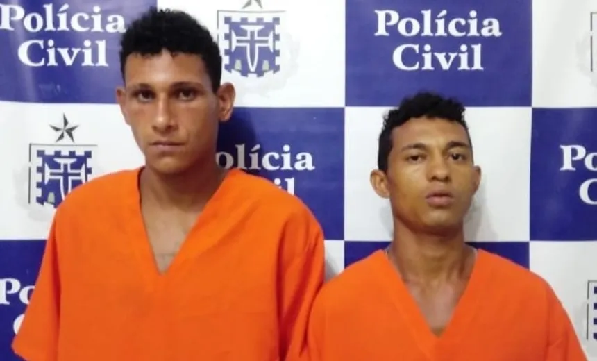 Dupla é presa acusada de matar homem após ter “mexido” com mulher de um deles
