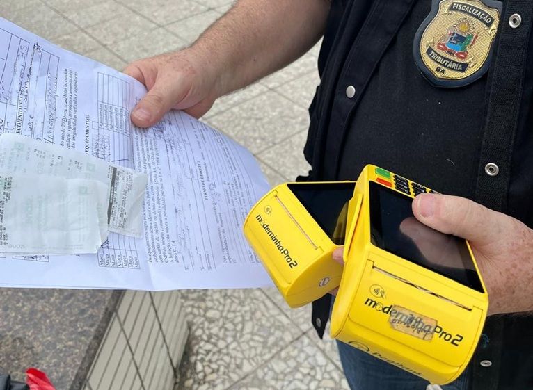 Golpe Com Maquininha Sefaz Flagra Esquema Em Pleno Centro De Salvador