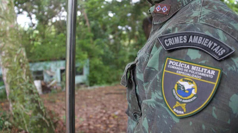 Polícia Ambiental. Foto: SSP-BA