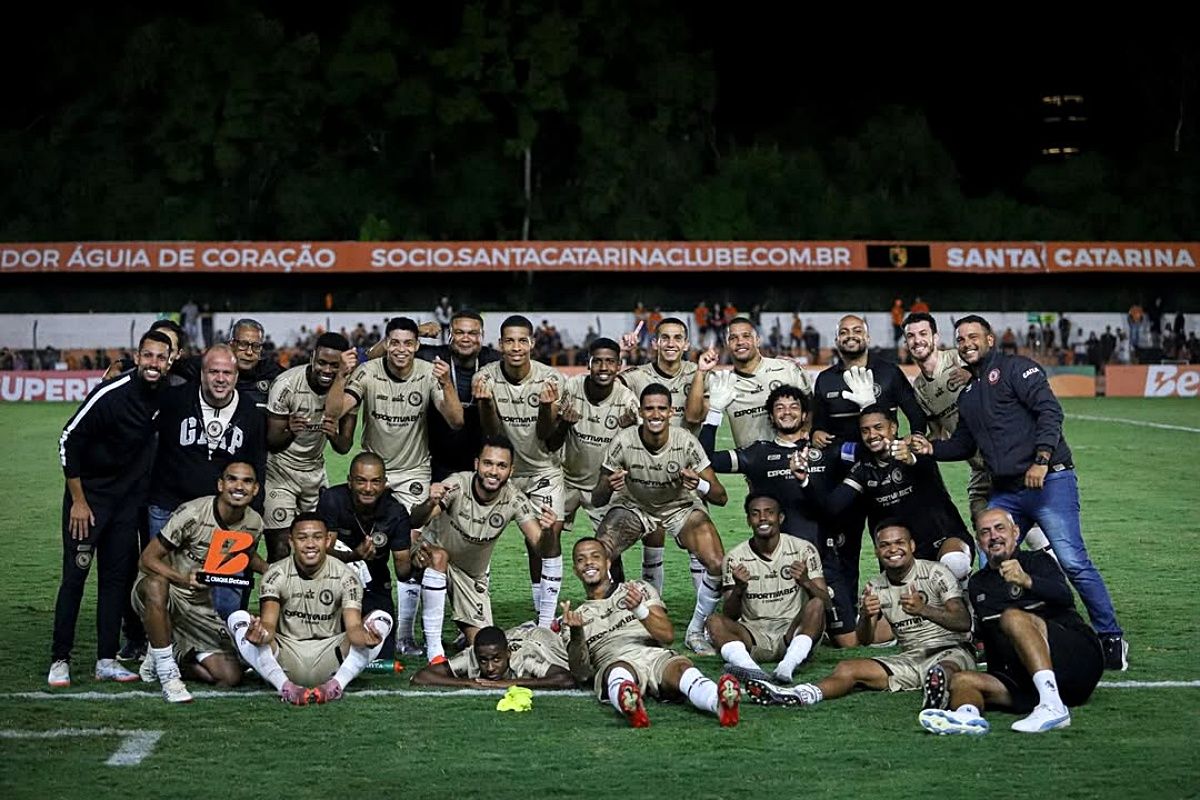 Faz o PIX, CBF! Jacuipense vence Santa Catarina e avan&ccedil;a na Copa do Brasil. Foto: Rolf J&uacute;nior