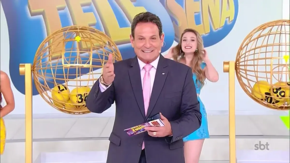 O Sorteio Da Tele Sena &Eacute; Apresentado Por Lu&iacute;s Ricardo