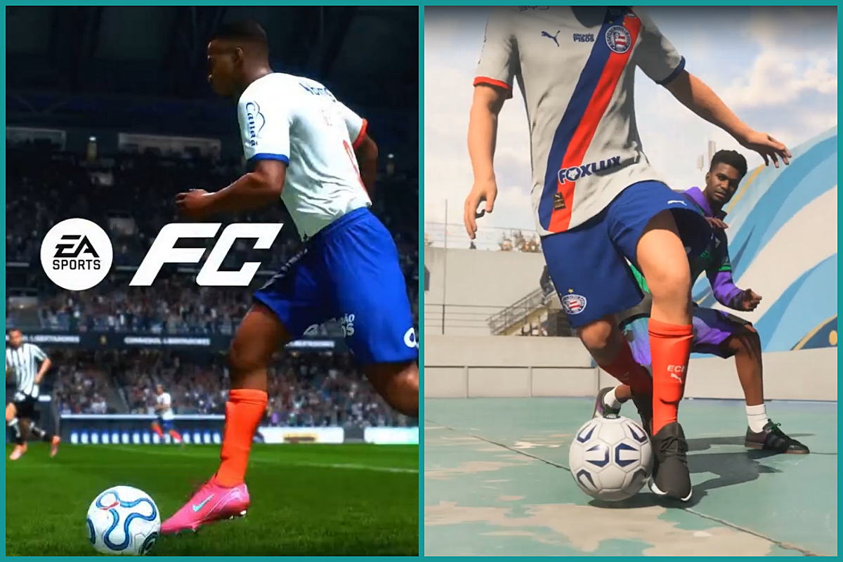 Novo jogo EA FC 27 ter&aacute; o Bahia licenciado e outros clubes podem aderir. Foto: Divulga&ccedil;&atilde;o