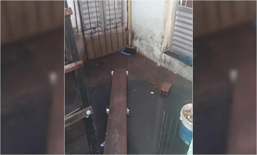 Moradora de Tancredo Neves denuncia descaso após esgoto invadir residência; assista